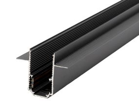Шинопровод врезной  магнитный 2м HD-29TR/A2m BK