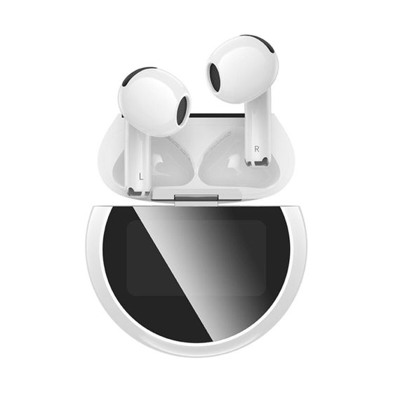 Беспроводные наушники BOROFONE BW87 Mist true wireless BT headset with touch screen White | Зображення 4
