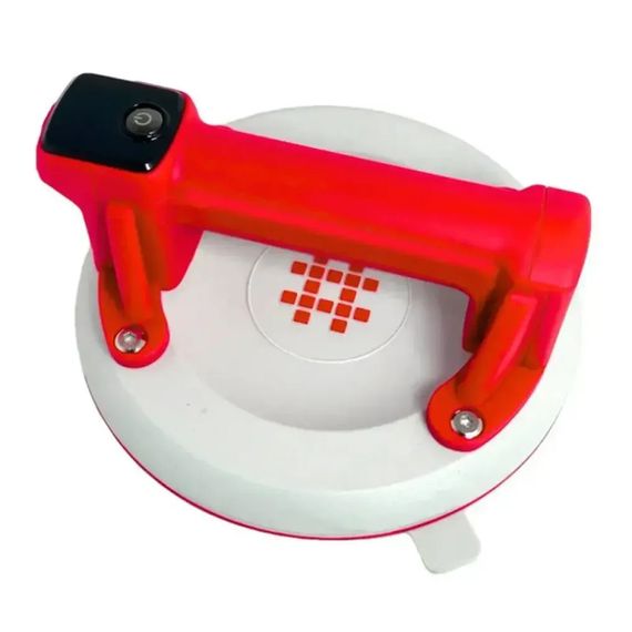 Акумуляторна вакуумна присоска для плитки біла 200 мм 140к P618A-W Shijin | Зображення 1