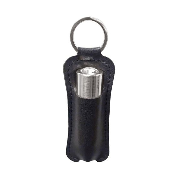 Віброкуля PowerBullet First-Class Bullet 2.5″ with Key Chain Pouch, Silver, 9 режимів вібрації Sex Aura | Зображення 3