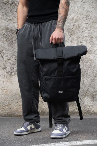 Рюкзак Роллтоп Without Taby Reflective Black