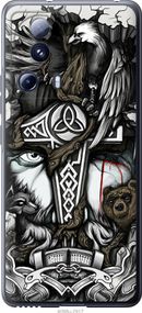 Чехол на Xiaomi 13 Lite Тату Викинг "4098u-3017-17620"