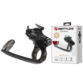 Виброкольцо PRETTY LOVE BULL WARRIOR, 10 vibration functions Sex Aura