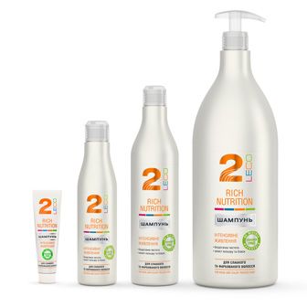 Шампунь LECO «Інтенсивне живлення» (500 мл)