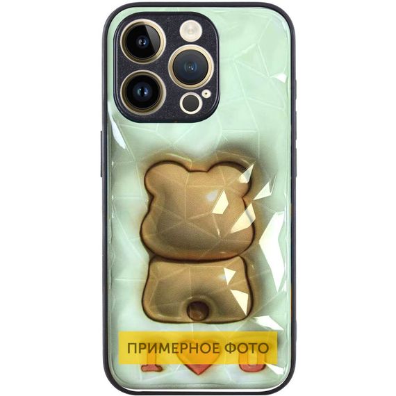 TPU+PC чохол Prisma Fluffie для Xiaomi Redmi 13C / Poco C65 Bear