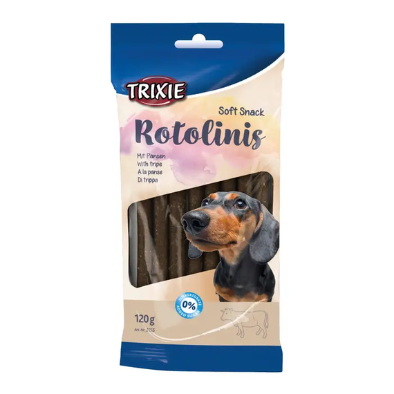 Ласощі Trixie для собак Soft Snack Rotolinis з рубцем 120г