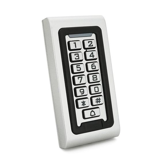 Кодова клавіатура металева з вбудованим зчитувачем Proximity карт A1-ID (120 х | Зображення 1