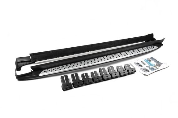 Бокові пороги BMW style (2 шт) для Kia Sorento UM 2015-2020 рр | Зображення 4