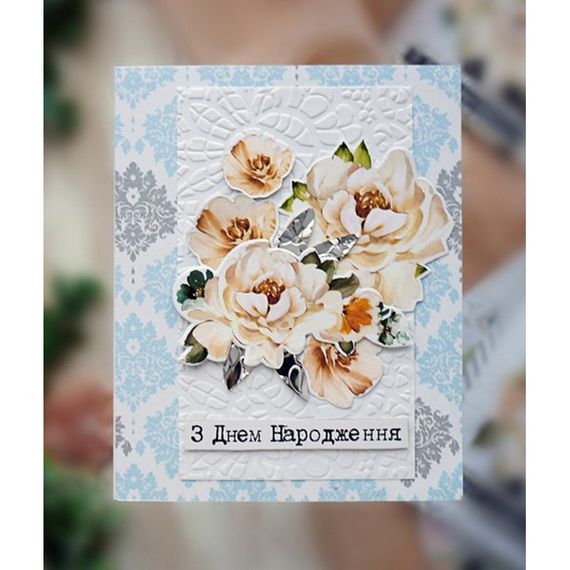 Набір для створення вітальних листівок "Where beauty lives" FDGCK-047, 6 шт | Зображення 9