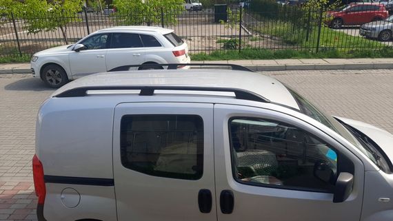 Рейлінги Skyport V1 Black для Citroen Nemo 2008-2024 рр | Зображення 5