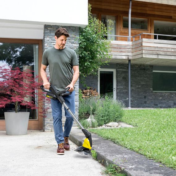 Тример садовий Karcher WRE 18-55 для видалення бур'янів, акум., 18В, 2.85кг, Solo (без АКБ та ЗП) (1.445-244.0) | Зображення 6