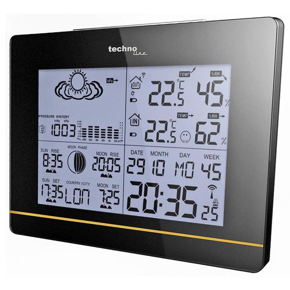 Метеостанція Technoline WS6750 Black (WS6750) | Зображення 2