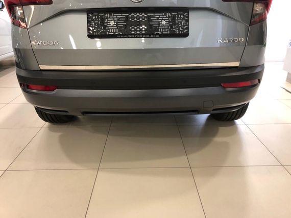 Кромка багажника (нерж) для Skoda Karoq | Зображення 3
