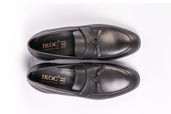 Шкіряні туфлі лофери чорні  - 44 розмір | Зображення 9