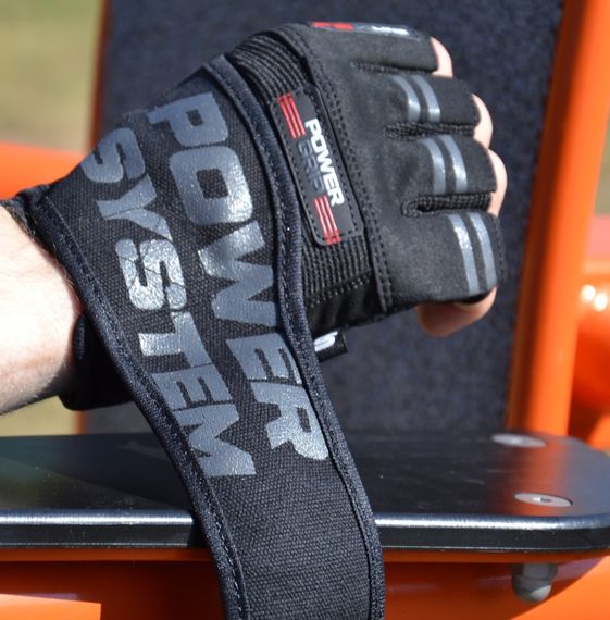 Рукавички для фітнесу Power System PS-2800 Power Grip (Black) XXL | Зображення 6