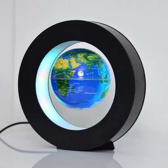 Глобус левитирующий RESTEQ  Летающий глобус ночник