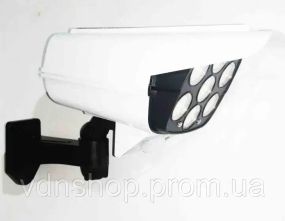 Уличный фонарь на солнечной батарее с датчиком движения и пультом JLP-2178 Фонарь-прожектор в виде камеры