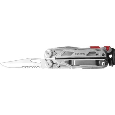 Мультитул Rocktol 22-в-1 з нейлоновим чохлом, кресалом, свистком та бітами (SK04) | Зображення 4