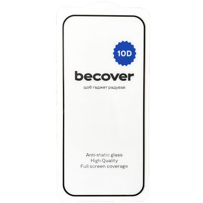 Стекло защитное BeCover Tecno Spark Go 1 (KL4) 10D Black (712724) | Зображення 1