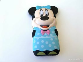Мини Мобильный Телефон Mickey Mouse (Микки Маус) BLUE (Power Bank встроенный)