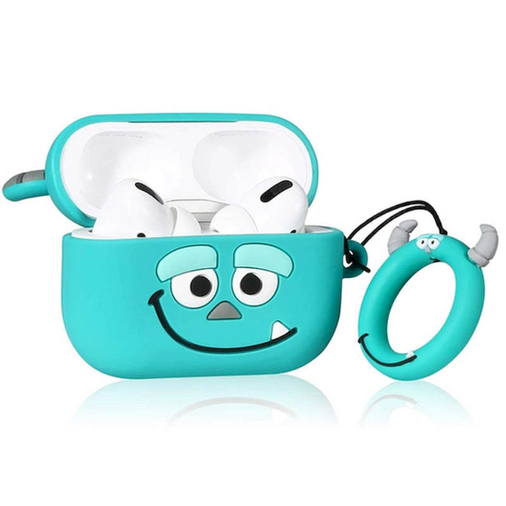 Силиконовый 3D чехол для наушников Apple AirPods Pro 1/2 Monsters Univeristy | Зображення 1