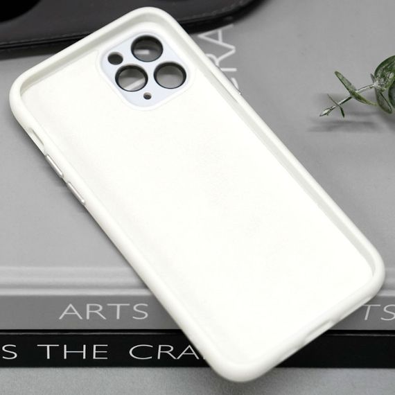 Чохол TPU+Glass Sapphire Midnight with MagSafe для Apple iPhone 12 Pro Max (6.7") Білий / White | Зображення 1