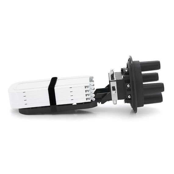 Муфта оптична Merlion ML-OP-F102H-96C, герметична, 4 введення, до 4-х касет