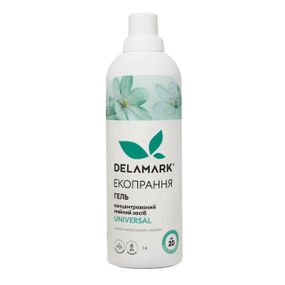 Рідкий концентрований безфосфатний засіб для прання Delamark Universal 1 л (4820152330154)