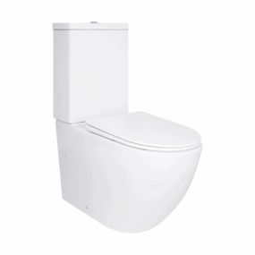 Унитаз напольный Qtap Jay Eco Ultra Quiet с сиденьем Soft-close 640x360x835 мм QTJAY27W48749 White