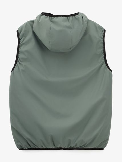 Жилет однотонний чоловічий GENUA G01201-0006 2XL Чорно-зелений shop (2000999396618) | Зображення 2