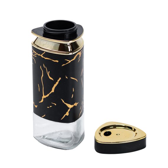 Емкость для специй стеклянная 120 мл черная HP1352 | Зображення 2