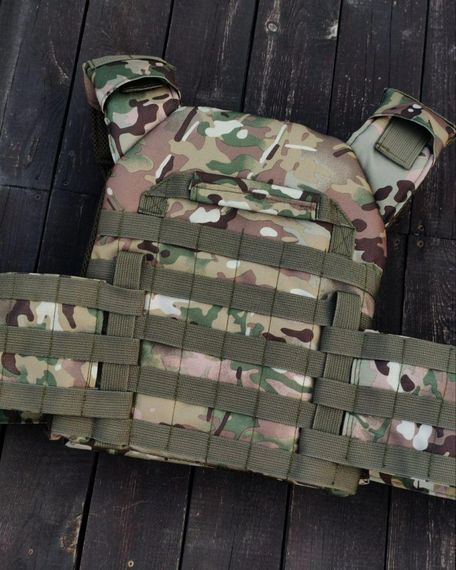 Плитоноска швидкого скидання + тройний підсумок під магазини мультикам.. | Зображення 4