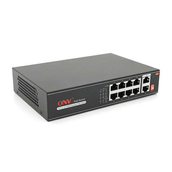 8м ы портовый PoE коммутатор с автоперезапуском ONV-H1108PLD, IEEE802.3a f/at
