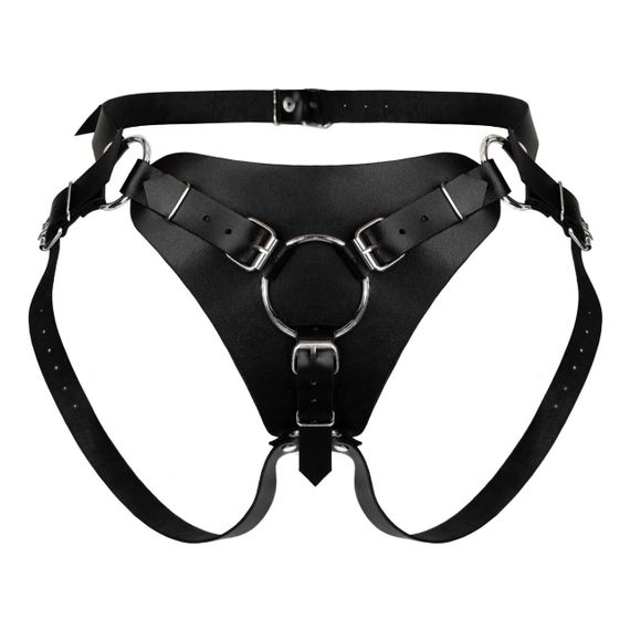 Трусики для страпона Feral Feelings Strap-on Harness Black, black Sex Aura