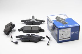 Колодки передні гальмівні, MERCEDES HELLA PAGID (8DB355014481)