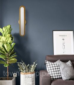 Бра настенное LED WC15-gd-k Золото 44х9х10 см.