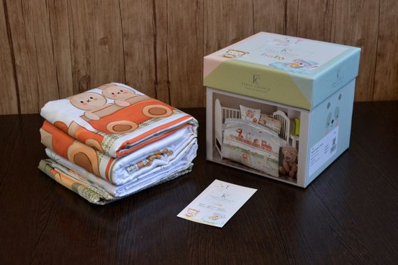 Постільна білизна для новонароджених First Choice Baby Digital Satin 100х150 см. Toys | Зображення 1