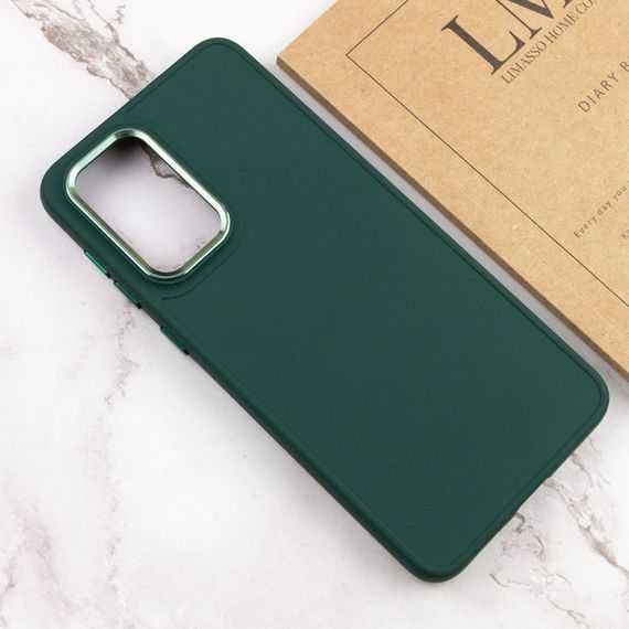 TPU чехол Bonbon Metal Style для Samsung Galaxy A53 5G Силікон, Зелений/Army green | Зображення 3