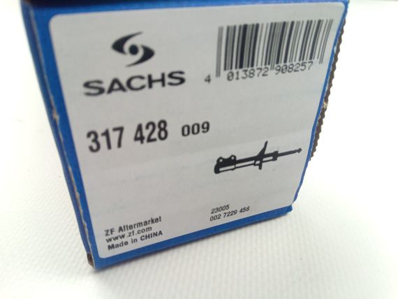 Амортизатор Lanos задній (газ-олія), SACHS (317 428) (96246626) | Зображення 2