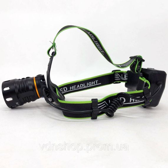 Аккумуляторный фонарь на голову с зарядным устройством, Налобный аккумуляторный фонарь на голову IA-46 | Зображення 5