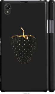 Чохол на Sony Xperia Z1 C6902 Чорна полуниця "3585m-38-24368"