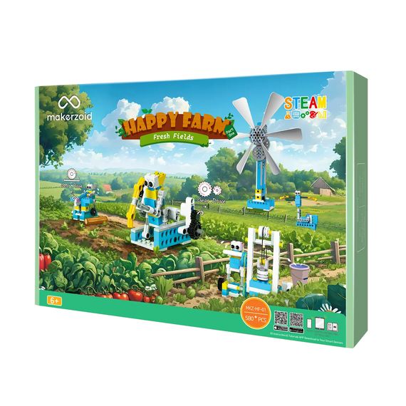 Конструктор Makerzoid Happy Farm Fresh Fields (MKZ-HF-01) | Зображення 4