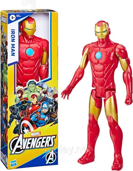 Игровая фигурка Железный человек 30 см Оригинал Marvel Titan Hero Iron Man 12” Action Figure