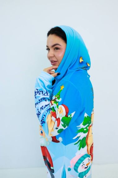 Кигуруми для взрослых Oversize 3D Новогодняя сказка 3276_3_164 17051 164 см | Зображення 2