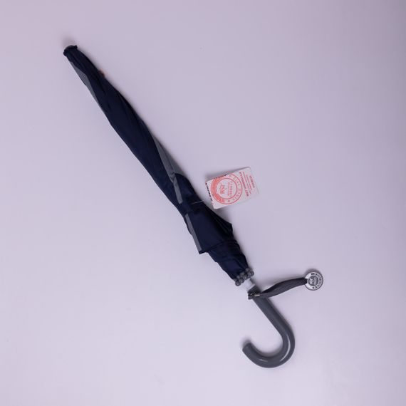 Класична дитяча парасолька-тростина механічна з поліестеру міцна надійна 8 спиць діаметр 89 см Синій HP-23-12BL | Зображення 3