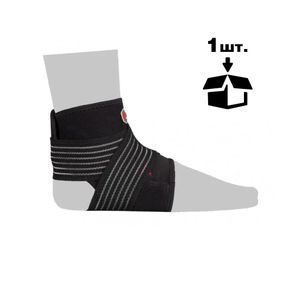 Бандаж на гомілкостоп Power System PS-6013 Neo Knee Support  Black/Red (1шт.) M