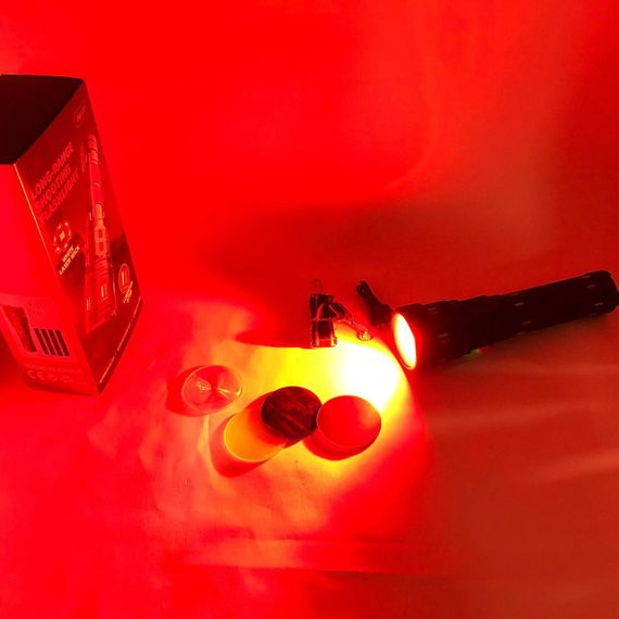 Світлодіодний ліхтарик Акумуляторний ліхтар AK177, Тактичний ліхтар на акумуляторі з юсб HD-99 | Зображення 6