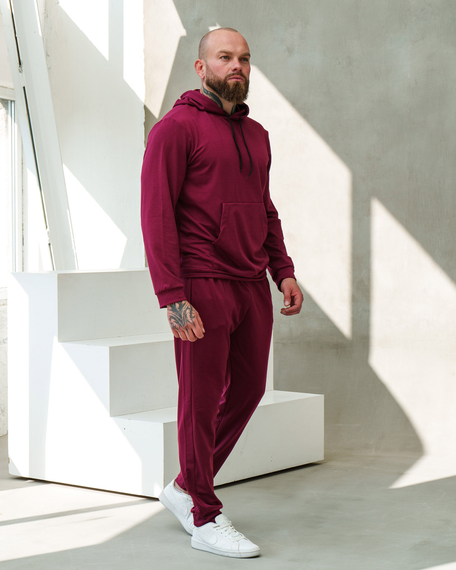 Костюм БЛ весна бордо S XL | Зображення 7