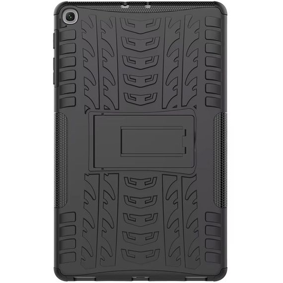 TPU+PC чехол Protector Stand для Samsung Galaxy Tab A7 Lite 8.7 (SM-T220) Black | Зображення 4