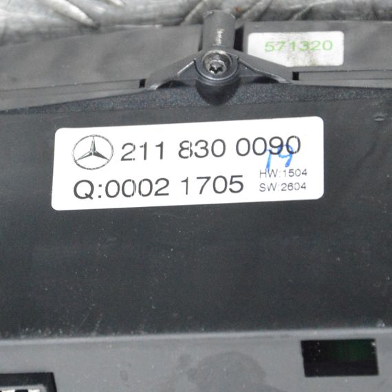 Блок управління кліматом Mercedes-Benz E-Class W211 Блок управління пічкою Мерседес в211 2118300090 | Зображення 4